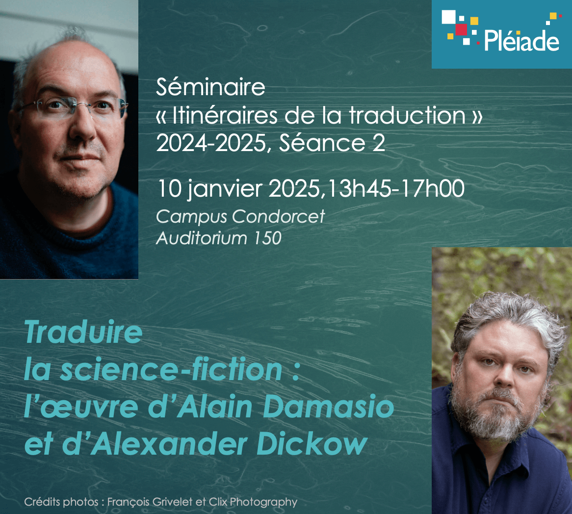 Séminaire « Itinéraires de la traduction » 2024-2025, Séance 2